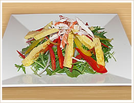 京水菜サラダ　700円